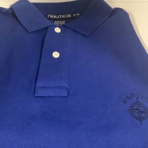 Nautica royal blue polo size medium